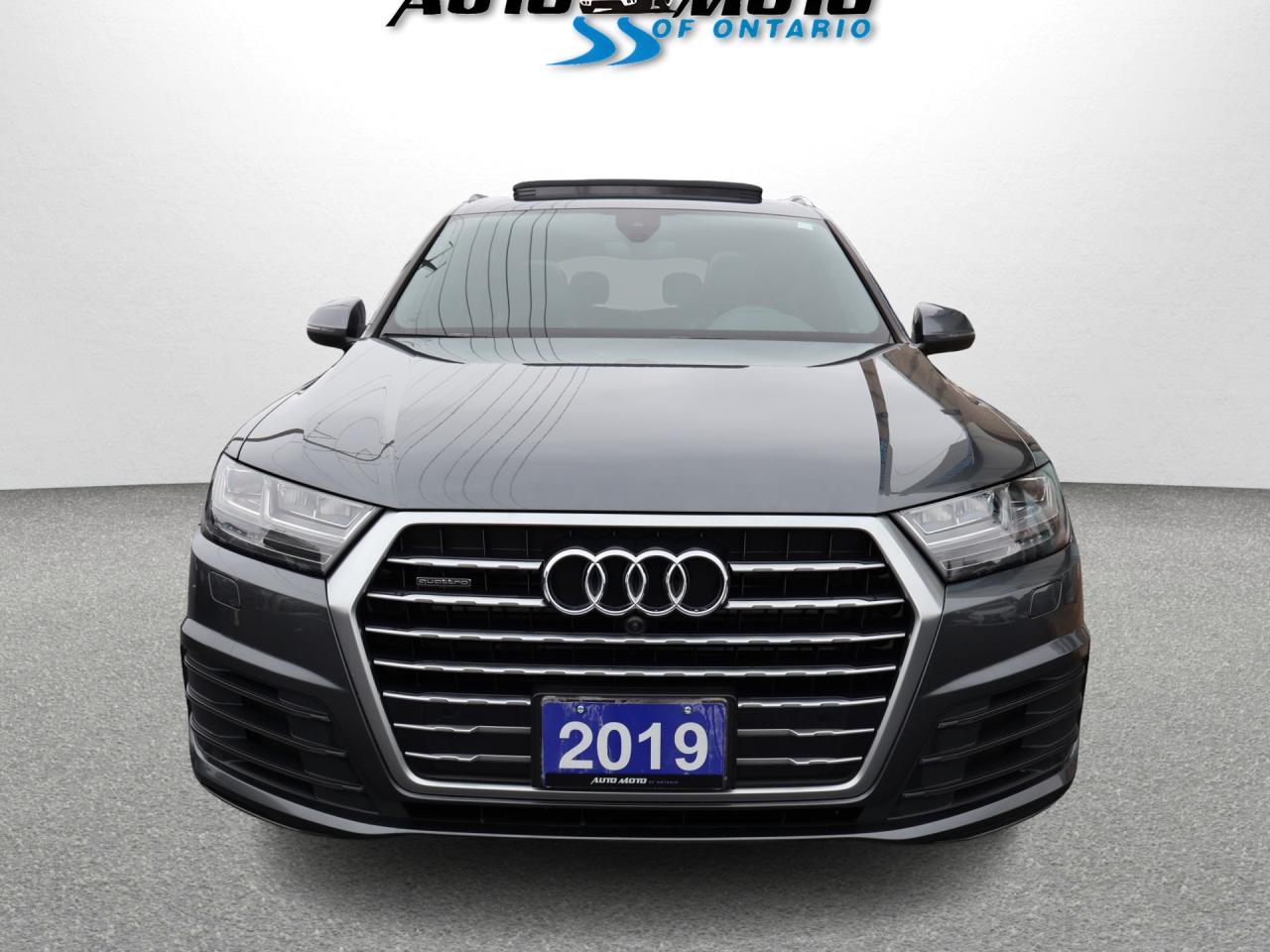 2019 Audi Q7 V6 TECHNIK S-LINE AWD CERTIFIED *ACCIDENT FREE*AUDI MAINTAIN* CAMERA NAV BLUETOOTH LEATHER HEATED SEATS PANO ROOF CRUISE ALLOYS Photo