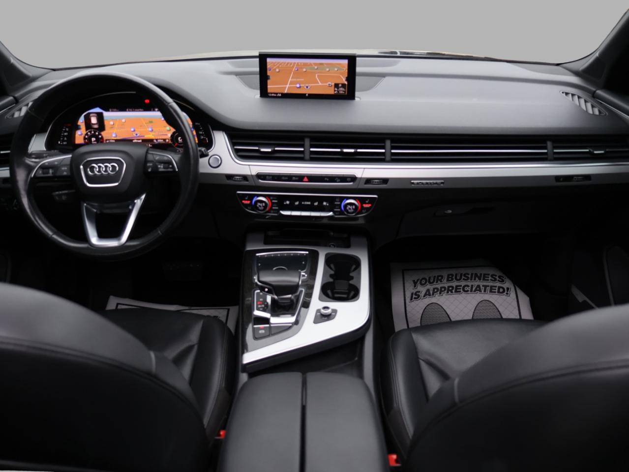 2019 Audi Q7 V6 TECHNIK S-LINE AWD CERTIFIED *ACCIDENT FREE*AUDI MAINTAIN* CAMERA NAV BLUETOOTH LEATHER HEATED SEATS PANO ROOF CRUISE ALLOYS Photo