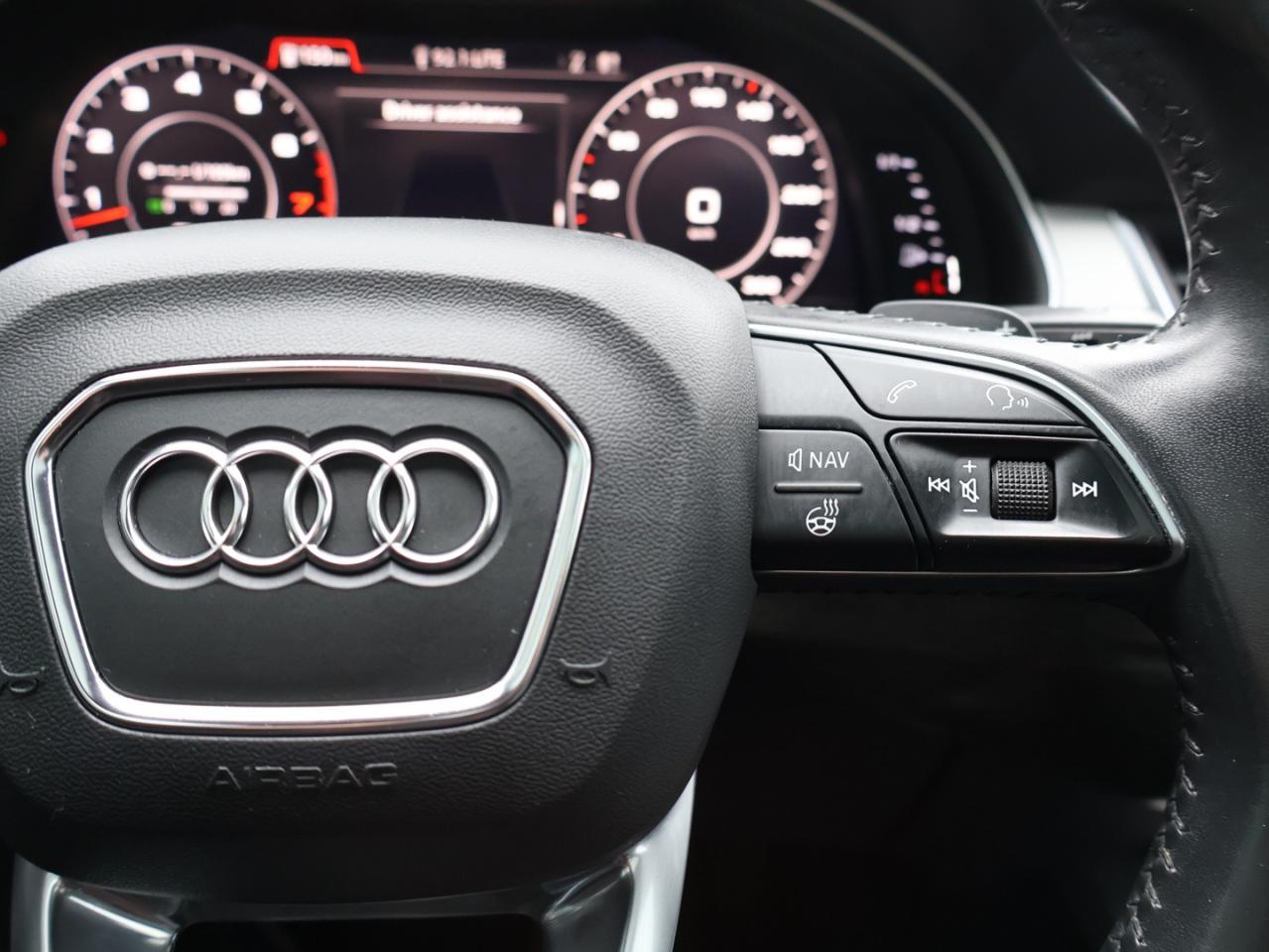 2019 Audi Q7 V6 TECHNIK S-LINE AWD CERTIFIED *ACCIDENT FREE*AUDI MAINTAIN* CAMERA NAV BLUETOOTH LEATHER HEATED SEATS PANO ROOF CRUISE ALLOYS Photo