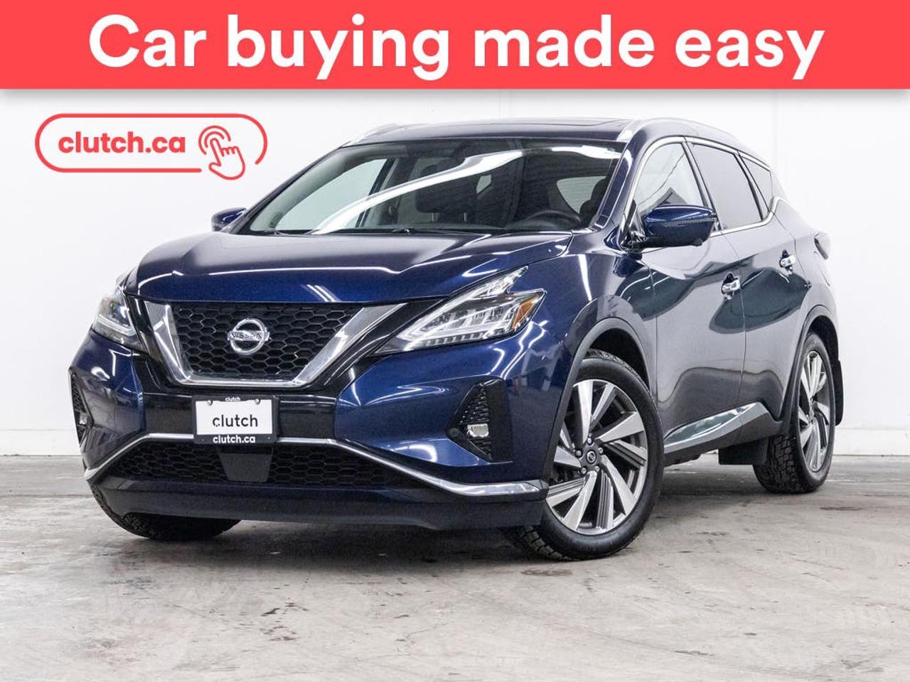 NO ACCIDENTS / CLEAN CARFAX / Power Tailgate/Hatch, Front Heated Seats, Dual Zone Front Climate Control and more!<br> <br>Clutch is the largest online used car retailer in Canada, delivering a seamless, hassle-free car-buying experience to drivers everywhere. Shop thousands of used cars online, get the right one delivered to your door, and enjoy peace of mind with our 10-Day Money-Back Guarantee. How sweet is that? To learn more, visit clutch.ca.<br> <br>The top features for this car include:<br> <br>Brake Assist<br>Power Tailgate/Hatch<br>Front Heated Seats<br>Dual Zone Front Climate Control<br>Rear Climate Vents<br>Bluetooth Music<br>Keyless Entry<br>Passive Keyless Entry<br>Push Button Start<br>Forward Collision Mitigation<br>Rear Collision Warning<br>Rear Cross Traffic Alert<br>Driver Attention Alert<br>360 Camera<br>Ambient Lighting<br>Keyfob Remote Start<br>Blindspot Sensors<br>Rear View Camera<br>Panoramic Sunroof<br>Hill Assistance<br>Cruise Control<br>Heated Steering Wheel<br>Climate Control<br>Touchscreen Display<br>GPS Navigation<br>12V Outlet<br>Hands Free Device Connectivity<br>Apple CarPlay<br>Android Auto<br>USB Input<br>Power Driver Seat<br>Auto Dimming Rearview Mirror<br>Rear Heated Seats<br>Driver Seat Memory System<br>Premium Sound System<br>Adaptive Cruise Control<br>Integrated Garage Door Opener<br>Front View Camera<br>Parking Sensors<br>Rear Parking Sensors<br>Power Passenger Seat<br> <br>Seamless home delivery - Delivery to your door in a matter of days. Available on select packages.<br> <br>Try it out for 10 days - If you do not like it, we will take it back. <br> <br>Quality assured - All cars go through our rigorous 210-point inspection and reconditioning process.<br> <br>Peace of mind - Warranty and protection plans available.<br> <br>Haggle-free - No haggling or hard sells.<br> <br>100% Transparency - Full inspection reports on every car, including high-res photography and a free Carfax report.<br> <br>Listed price is for cash purchase only and does not include taxes, Shipping Fees (if applicable), Delivery Fees (if applicable), government licensing fees.<br> <br>Previous Provincial Registrations:<br>Ontario<br> <br>Stock # 84474