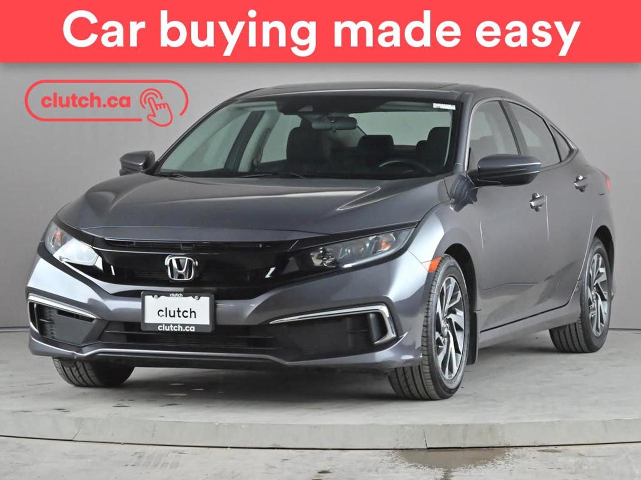 Forward Collision Mitigation, Pedestrian Detection, Hill Assistance and more!<br> <br>Clutch is the largest online used car retailer in Canada, delivering a seamless, hassle-free car-buying experience to drivers everywhere. Shop thousands of used cars online, get the right one delivered to your door, and enjoy peace of mind with our 10-Day Money-Back Guarantee. How sweet is that? To learn more, visit clutch.ca.<br> <br>The top features for this car include:<br> <br>Active Lane Keep Assistance<br>Forward Collision Mitigation<br>Pedestrian Detection<br>Hill Assistance<br>Brake Assist<br>Front Heated Seats<br>Climate Control<br>Dual Zone Front Climate Control<br>Bluetooth Music<br>Touchscreen Display<br>Cruise Control<br>Adaptive Cruise Control<br>12V Outlet<br>Hands Free Device Connectivity<br>Apple CarPlay<br>Android Auto<br>USB Input<br>Keyless Entry<br>Passive Keyless Entry<br>Push Button Start<br>Keyfob Remote Start<br>Lane Departure Warning<br>Automatic High Beams<br>Rear View Camera<br>Power Driver Seat<br> <br>Seamless home delivery - Delivery to your door in a matter of days. Available on select packages.<br> <br>Try it out for 10 days - If you do not like it, we will take it back. <br> <br>Quality assured - All cars go through our rigorous 210-point inspection and reconditioning process.<br> <br>Peace of mind - Warranty and protection plans available.<br> <br>Haggle-free - No haggling or hard sells.<br> <br>100% Transparency - Full inspection reports on every car, including high-res photography and a free Carfax report.<br> <br>Listed price is for cash purchase only and does not include taxes, Shipping Fees (if applicable), Delivery Fees (if applicable), government licensing fees.<br> <br>Previous Provincial Registrations:<br>Ontario<br> <br>Stock # 84520