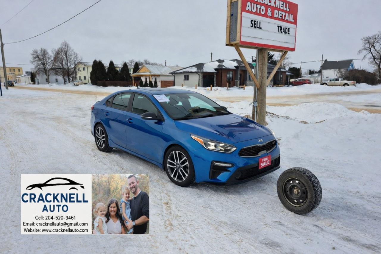 <p>2021 Kia Forte GT - Clean Title / Safetied - 100 Bi-Weekly</p><p><span style=color:rgb( 15 , 15 , 15 )>﻿Located in Carberry, but capable of bringing to Brandon. Priced to Sell! Carfax Available, excellent condition.</span></p><ul><li><p>Premium sound system</p></li><li><p>Winter Wheels Included</p></li><li><p>New Summer Tires Too!</p></li><li><p>Apple CarPlay and Android Auto</p></li><li><p>Touchscreen infotainment system</p></li><li><p>Sport seats with contrast stitching</p></li><li><p>GT-specific wheels and exterior styling</p></li><li><p>Blind spot monitoring</p></li><li><p>Lane keeping assist</p></li><li><p>Cold air conditioning</p></li><li><p>Local all highway driven</p></li><li><p>Fresh safety and service</p></li></ul><p>Financing Available/ Warranty Available /Trades Welcome /<span style=color:rgb( 15 , 15 , 15 )>delivery available.</span></p><p></p><p>Call/Text<u> 204-520-9461</u></p><p></p><p>Dealer #5905</p><p></p><p><strong>Vehicle available for dealer trading, perfect subprime car</strong></p><p></p><p>Treaty cards accepted - 7 Day insurances available meaning you can drive home the same day even if MPI is closed (good for weekends and after hours)</p>