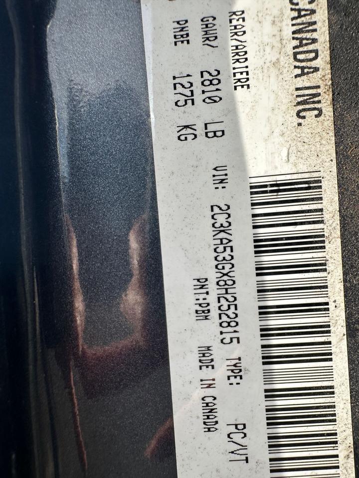 2008 Chrysler 300 Touring, WELL MAINTAINED, ONLY 110KMS, AS IS Photo