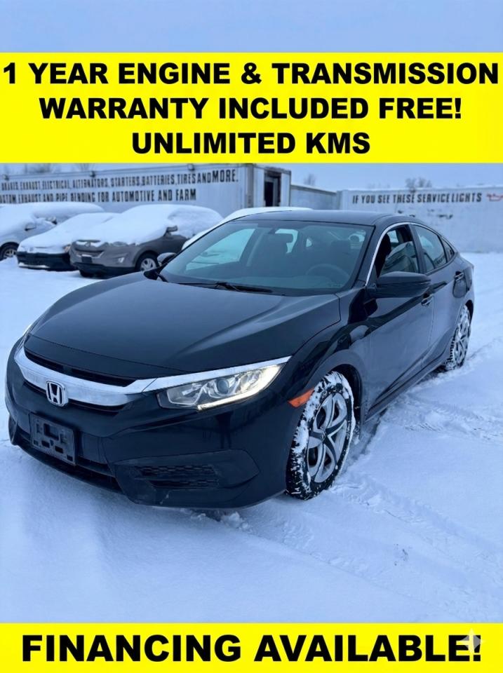 Used 2016 Honda Civic LX for sale in Hillsburgh, ON