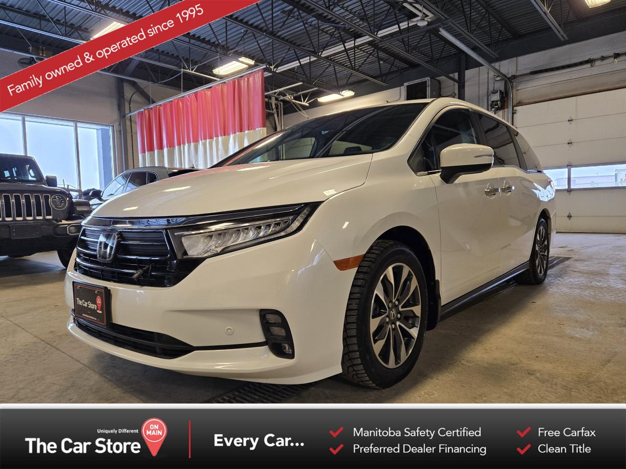 Used 2022 Honda Odyssey Navi | Leather | Loaded | Clean Title for sale in Winnipeg, MB