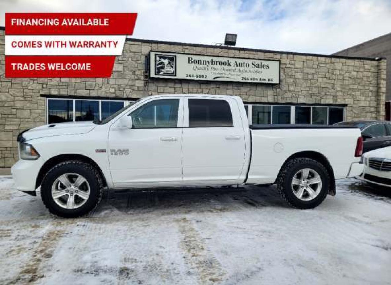 Used 2014 RAM 1500 4X4 Crew Cab Sport/Car starter/Heated Seats/Navi for sale in Calgary, AB