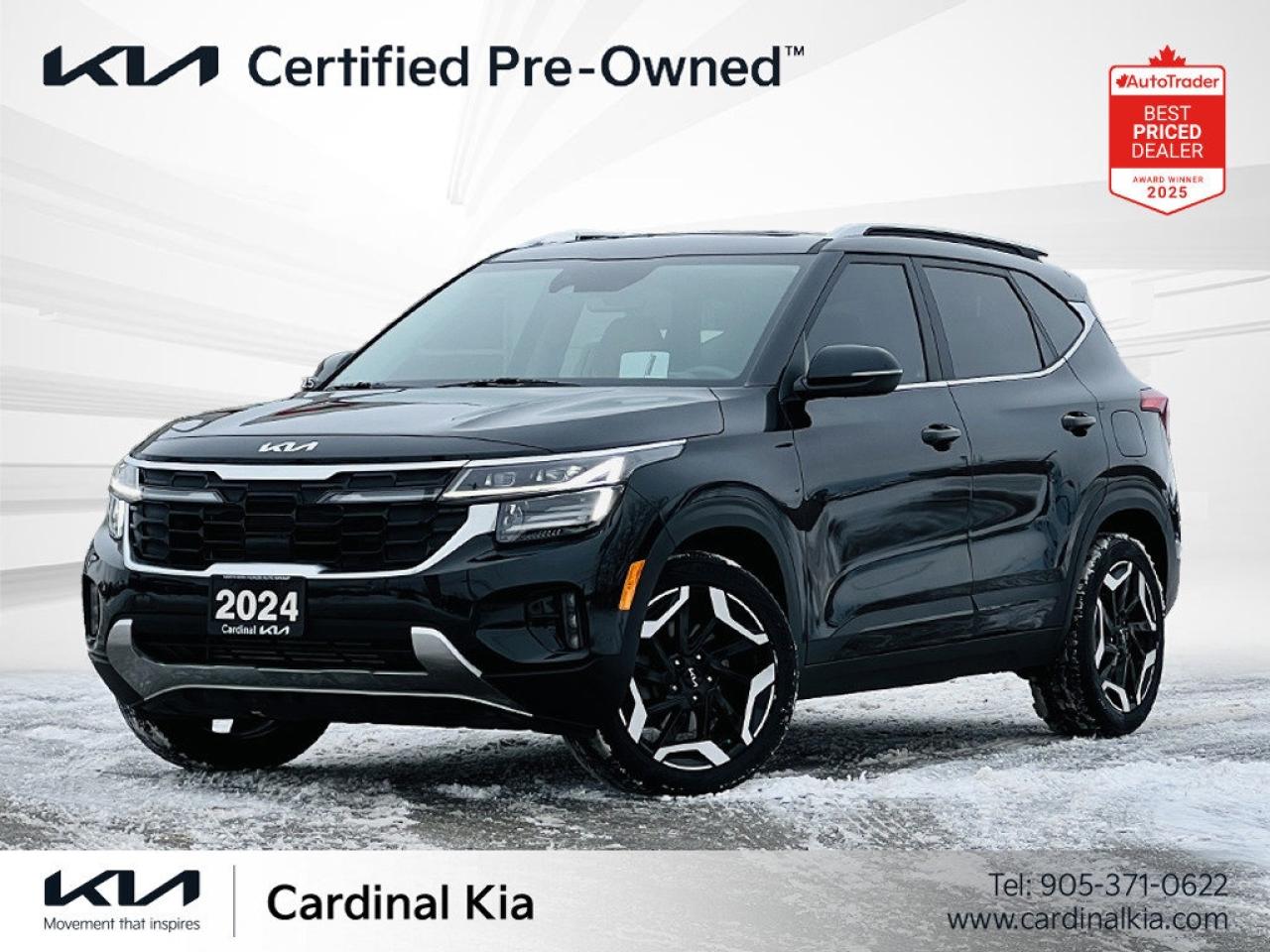 2024 Kia Seltos SX AWD   Leather, Remote Start, Sunroof Photo0