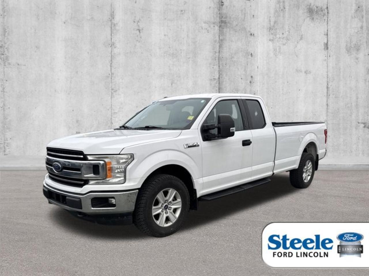 Recent Arrival!Oxford White2018 Ford F-150 XLT4WD 10-Speed Automatic 3.5L V6 EcoBoostVALUE MARKET PRICING!!, 4WD.ALL CREDIT APPLICATIONS ACCEPTED! ESTABLISH OR REBUILD YOUR CREDIT HERE. APPLY AT https://steeleadvantagefinancing.com/6198 We know that you have high expectations in your car search in Halifax. So if youre in the market for a pre-owned vehicle that undergoes our exclusive inspection protocol, stop by Steele Ford Lincoln. Were confident we have the right vehicle for you. Here at Steele Ford Lincoln, we enjoy the challenge of meeting and exceeding customer expectations in all things automotive.