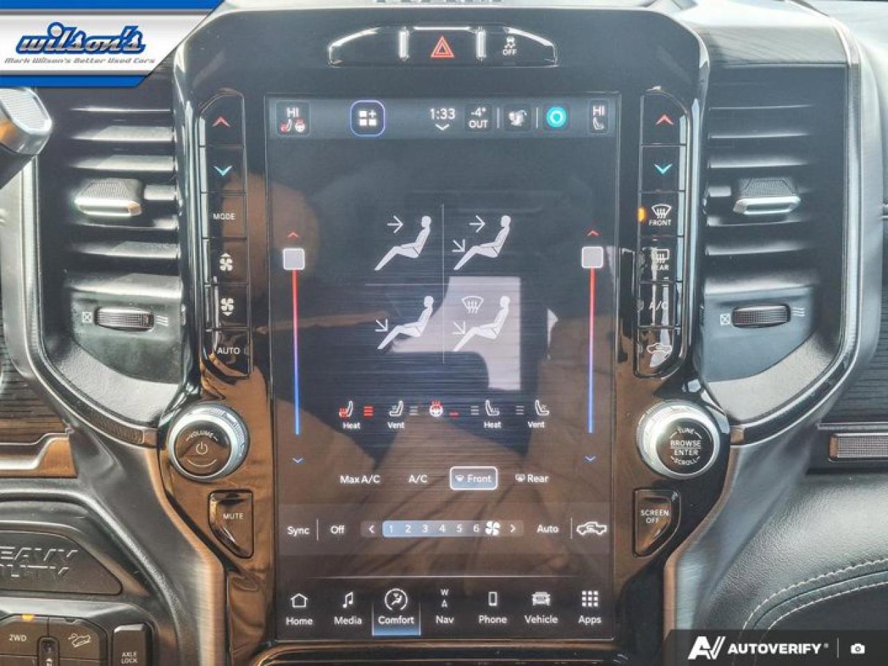 2024 RAM 2500 Rebel Crew | 6.7L Cummins Diesel | Leather | Sunroof | 5th Wheel Prep | Heated Seats and More ! Photo