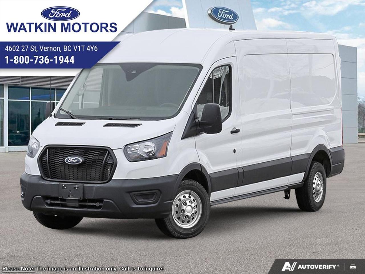 New 2026 Ford Transit Cargo Van T-250 148 MED RF 9070 GVWR AWD for sale in Vernon, BC