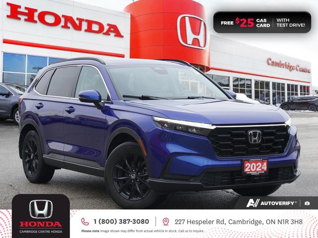 Used 2024 Honda CR-V Sport HONDA SENSING TECHNOLOGIES | REMOTE STARTER | APPLE CARPLAY™/ANDROID AUTO™ for sale in Cambridge, ON