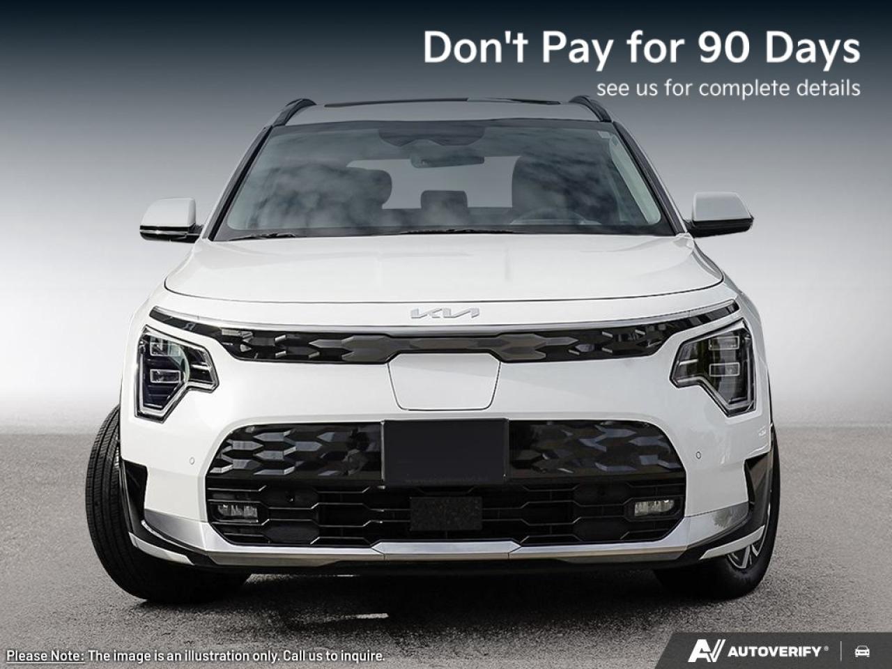 2026 Kia NIRO EV Wave FWD Snow White Pearl/Grey Photo