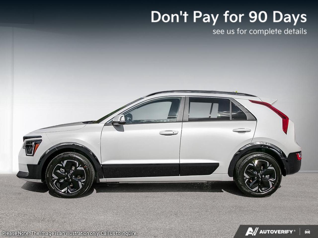 2026 Kia NIRO EV Wave FWD Snow White Pearl/Grey Photo