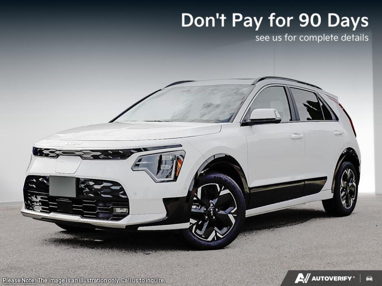 2026 Kia NIRO EV Wave FWD Snow White Pearl/Grey Photo