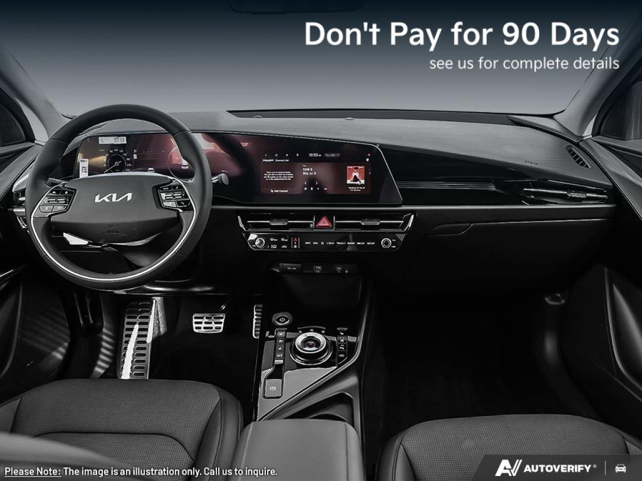 2026 Kia NIRO EV Wave FWD Snow White Pearl/Grey Photo