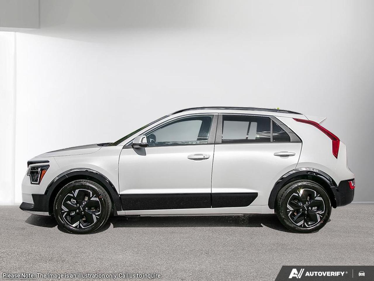 2026 Kia NIRO EV Wave FWD Snow White Pearl/Grey Photo2