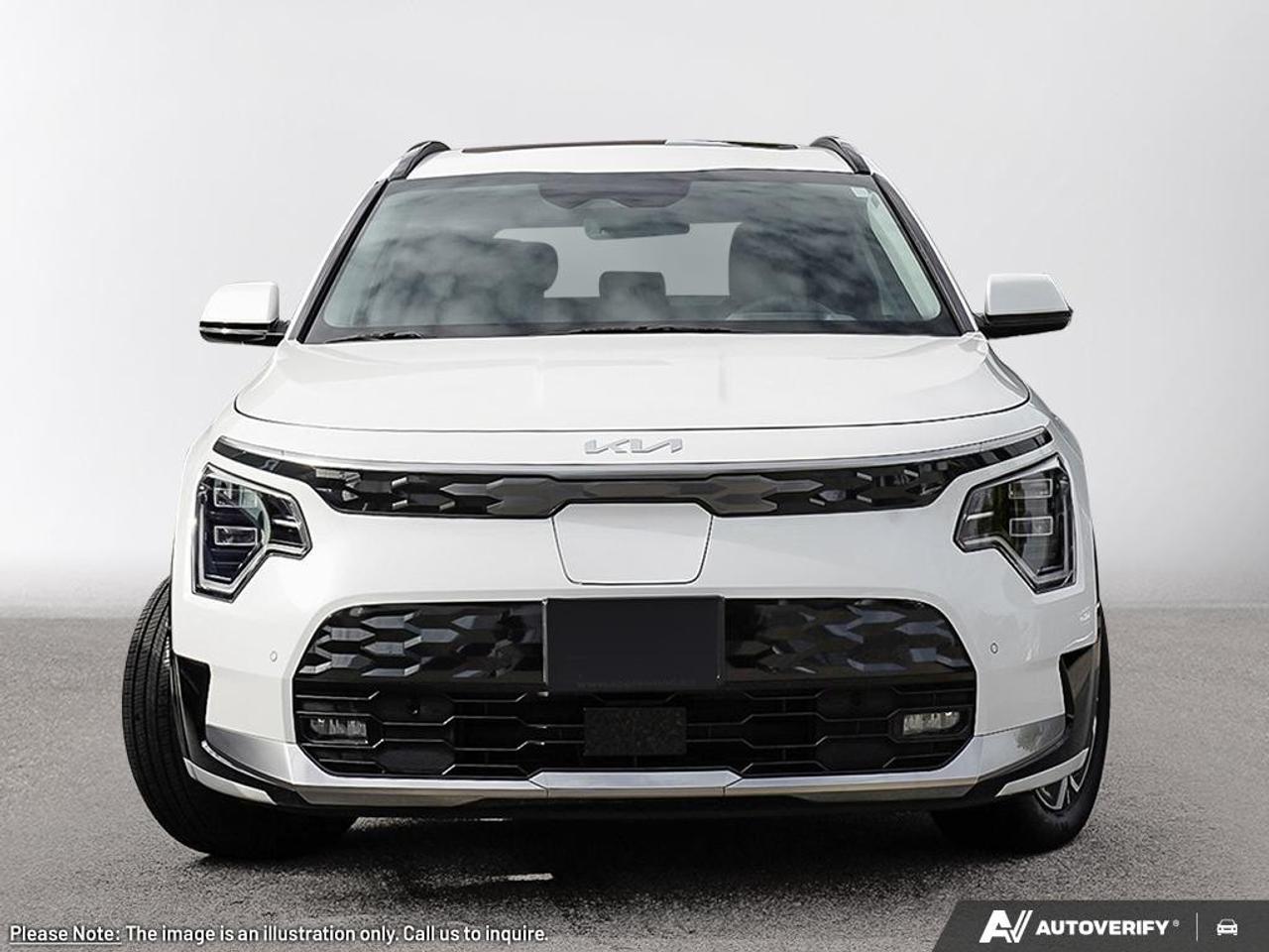 2026 Kia NIRO EV Wave FWD Snow White Pearl/Grey Photo