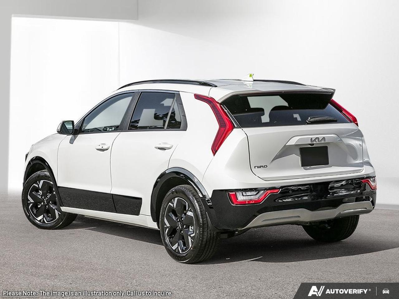 2026 Kia NIRO EV Wave FWD Snow White Pearl/Grey Photo3
