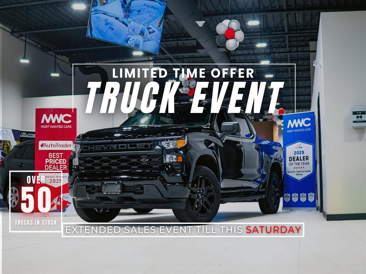 2024 Chevrolet Silverado 1500 CUSTOM | CREW CAB | 4WD | BLACKOUT PKG | NO ACCIDENTS Photo