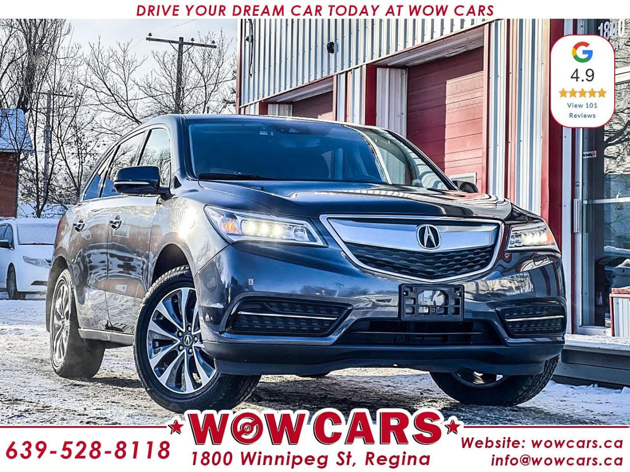 Used 2016 Acura MDX TECHNOLOGY PKG for sale in Regina, SK