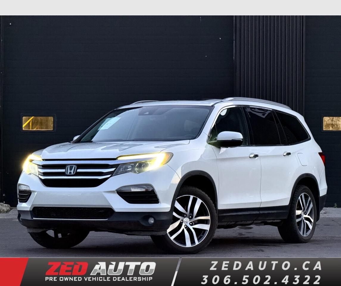 2016 Honda Pilot Touring AWD$23,990.00 + Taxes152,000 KM · Four-Wheel Drive · 7 Seater · 7 PASSENGER <br/> FULLY LOADED <br/> <br/> <br/> Financing available  all credit situations considered. <br/> 1575 B Park St, Regina, SK, S4N 5T7 | (306) 502-4322 <br/> <br/> <br/> Dealer Licence #400141 <br/>