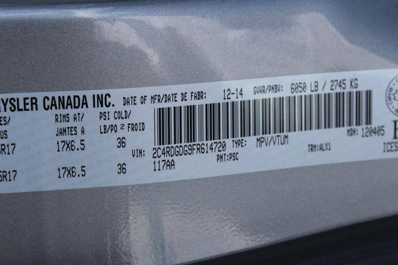 2015 Dodge Grand Caravan Crew Plus Photo