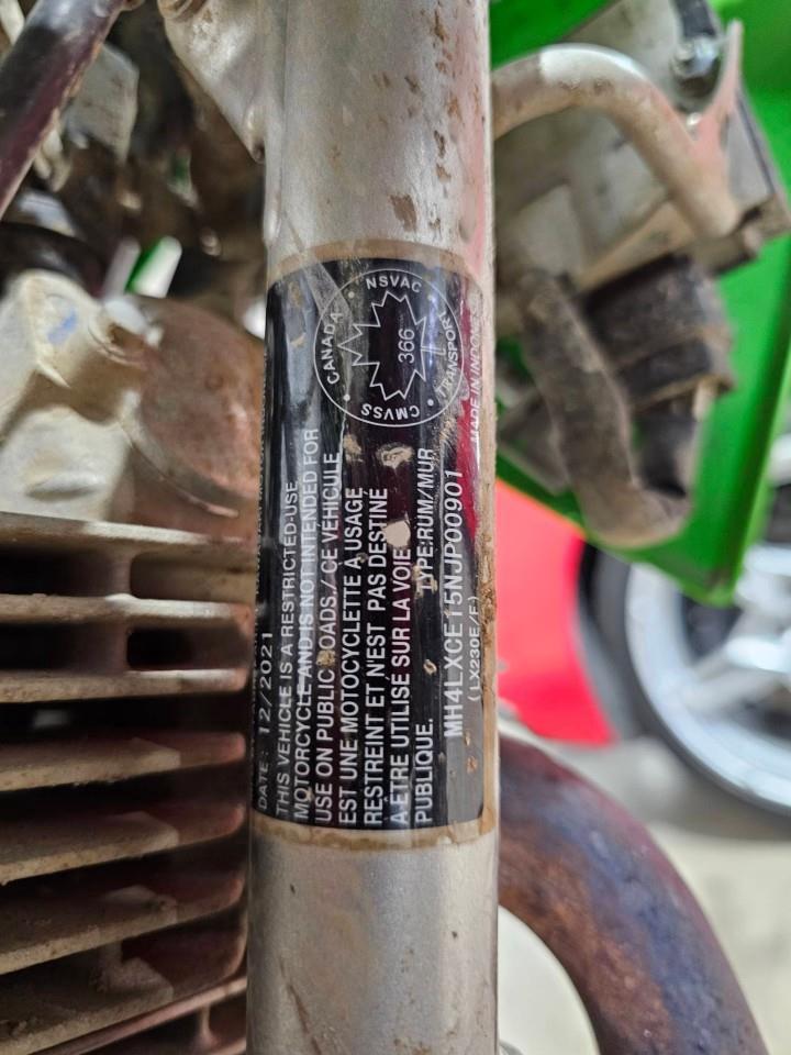 2022 Kawasaki KLX  Photo