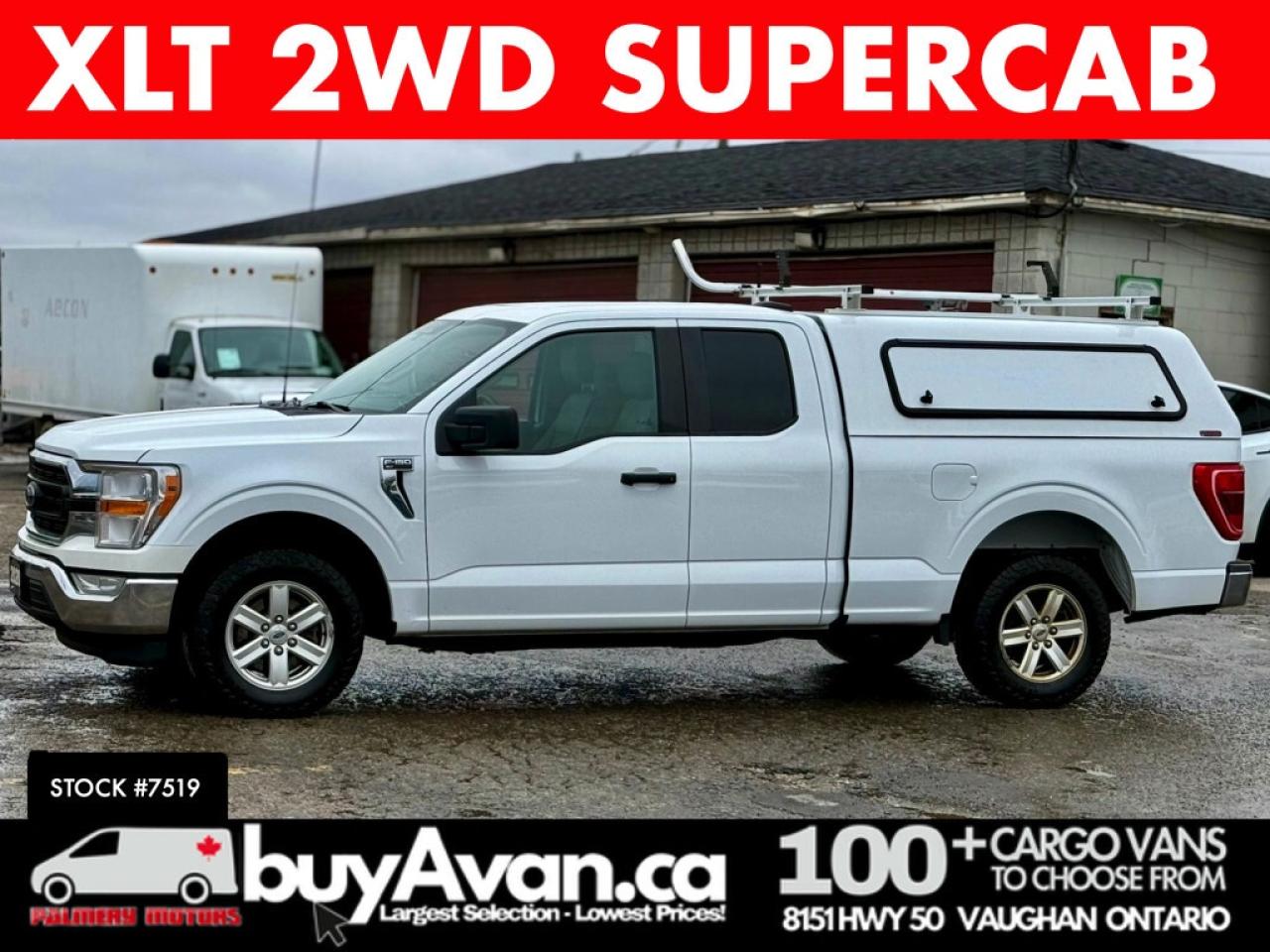 2022 Ford F-150 XLT Super Cab + Cargo Cap W/Racks Photo