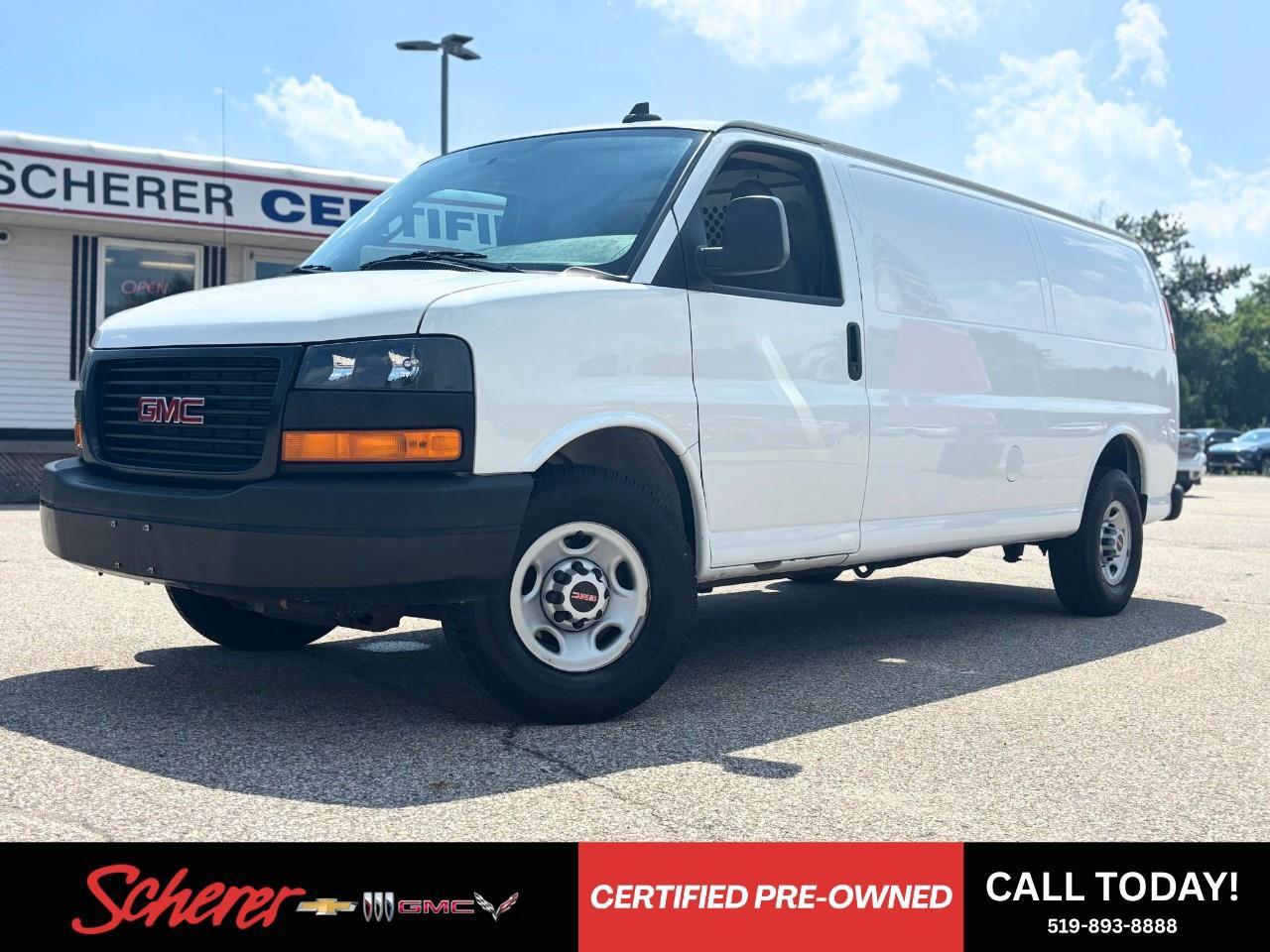 2020 GMC Savana 3500 Work Van Rear-Wheel Drive Extended Cargo Van Photo0