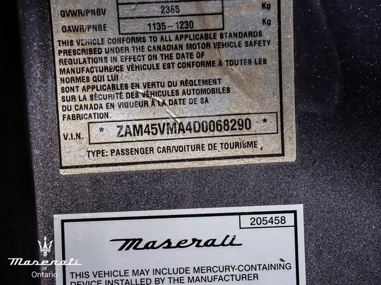 2013 Maserati GranTurismo Sport 2dr Convertible Photo