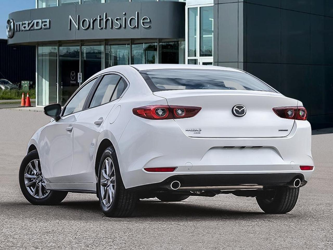 2025 Mazda 3 GS (A6) 4dr i-ACTIV All-Wheel Drive Sedan Photo3