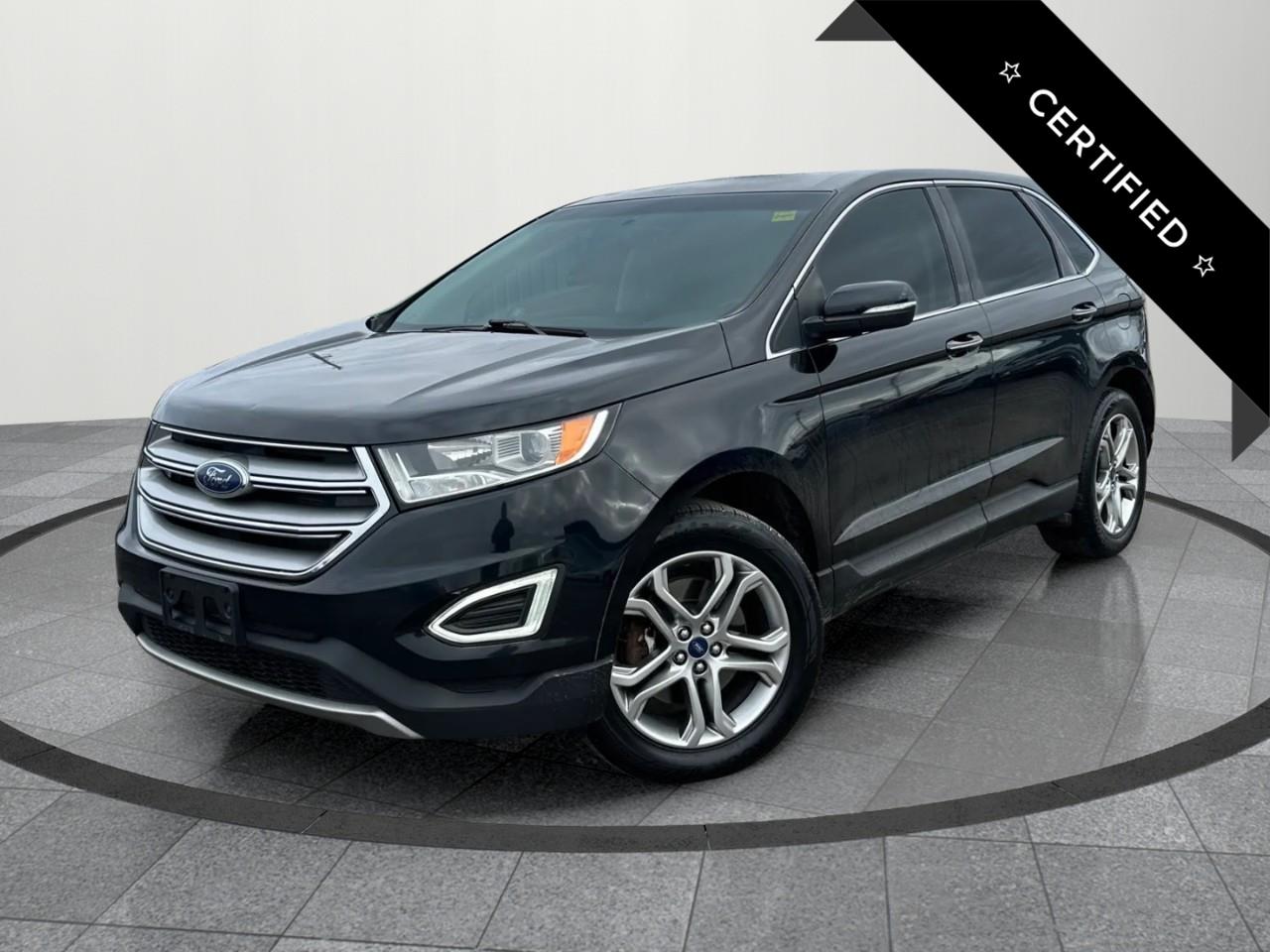 2018 Ford Edge TITANIUM 4DR ALL-WHEEL DRIVE Photo0