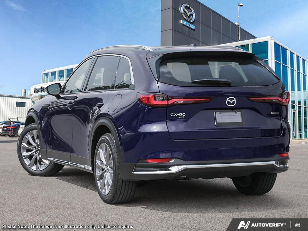 2025 Mazda CX-90 MHEV GT 4dr i-ACTIV All-Wheel Drive Sport Utility Photo3