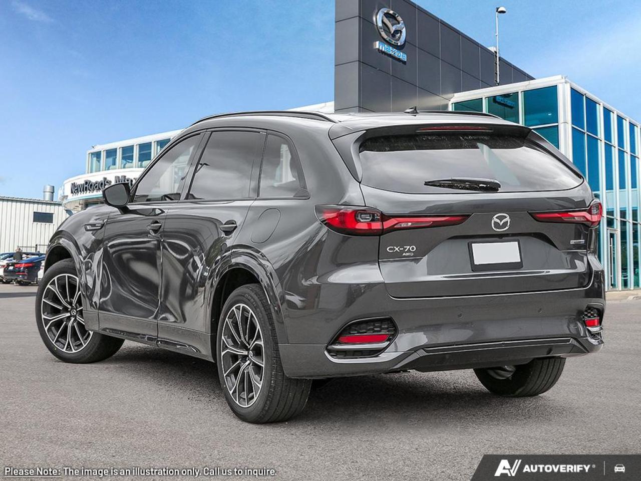 2025 Mazda CX-70 PHEV GT 4dr i-ACTIV All-Wheel Drive Sport Utility Photo3