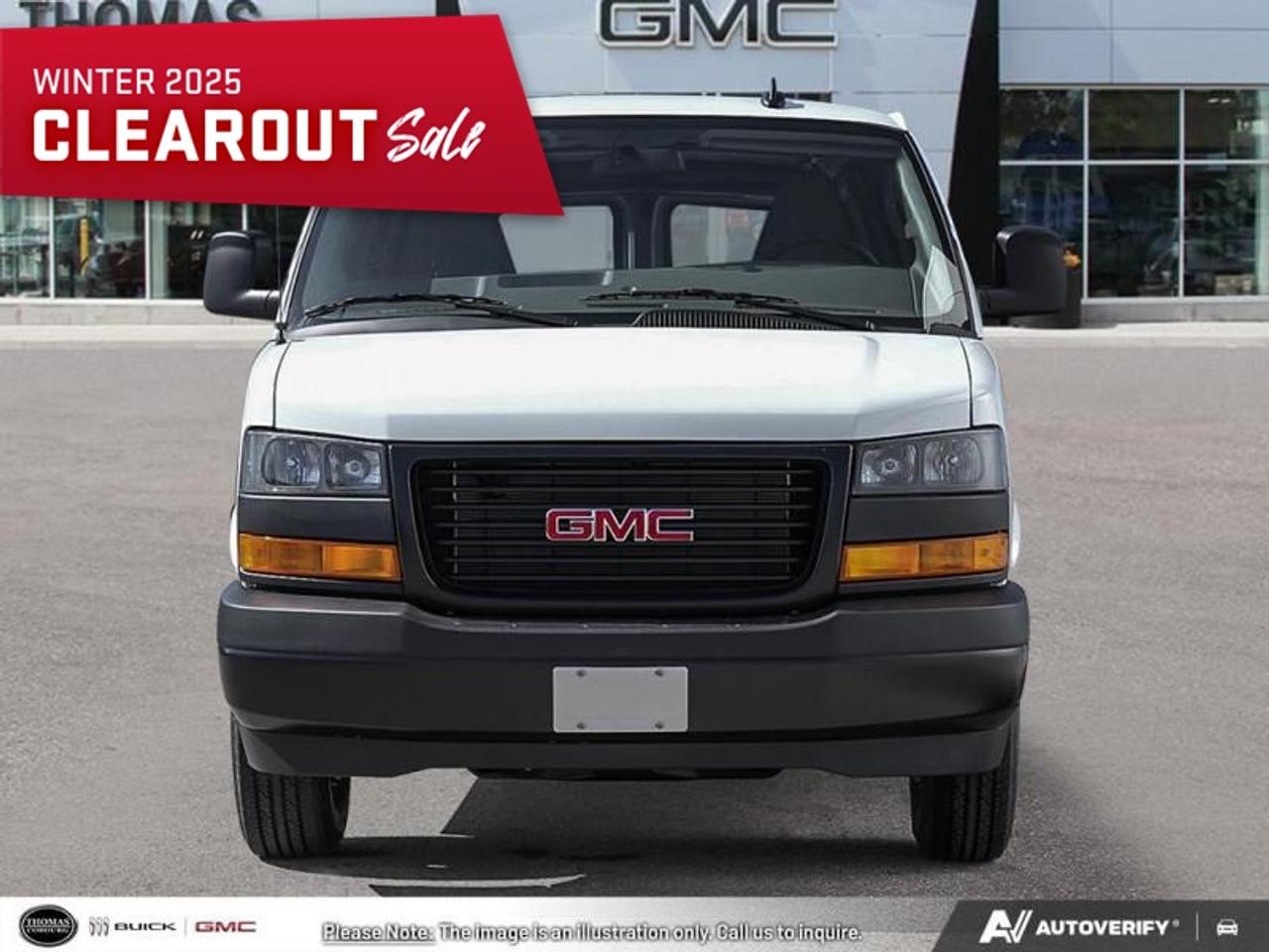 2025 GMC Savana 2500 Work Van Rear-Wheel Drive Cargo Van Photo5