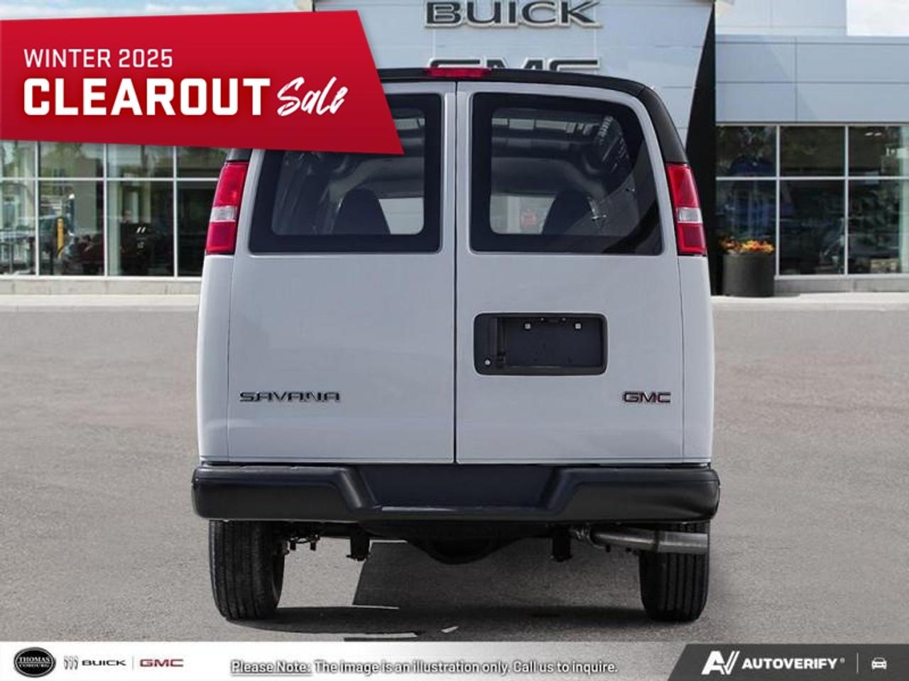 2025 GMC Savana 2500 Work Van Rear-Wheel Drive Cargo Van Photo