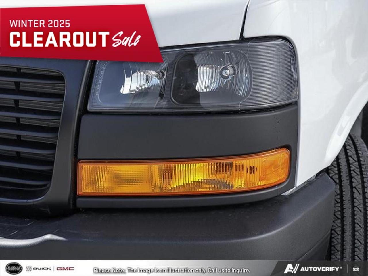 2025 GMC Savana 2500 Work Van Rear-Wheel Drive Cargo Van Photo
