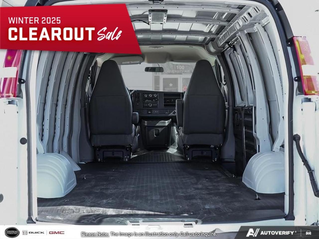 2025 GMC Savana 2500 Work Van Rear-Wheel Drive Cargo Van Photo