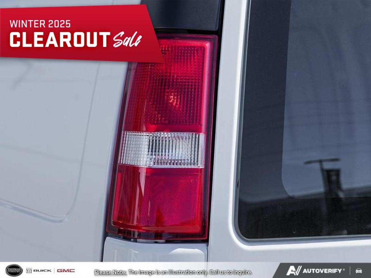 2025 GMC Savana 2500 Work Van Rear-Wheel Drive Cargo Van Photo