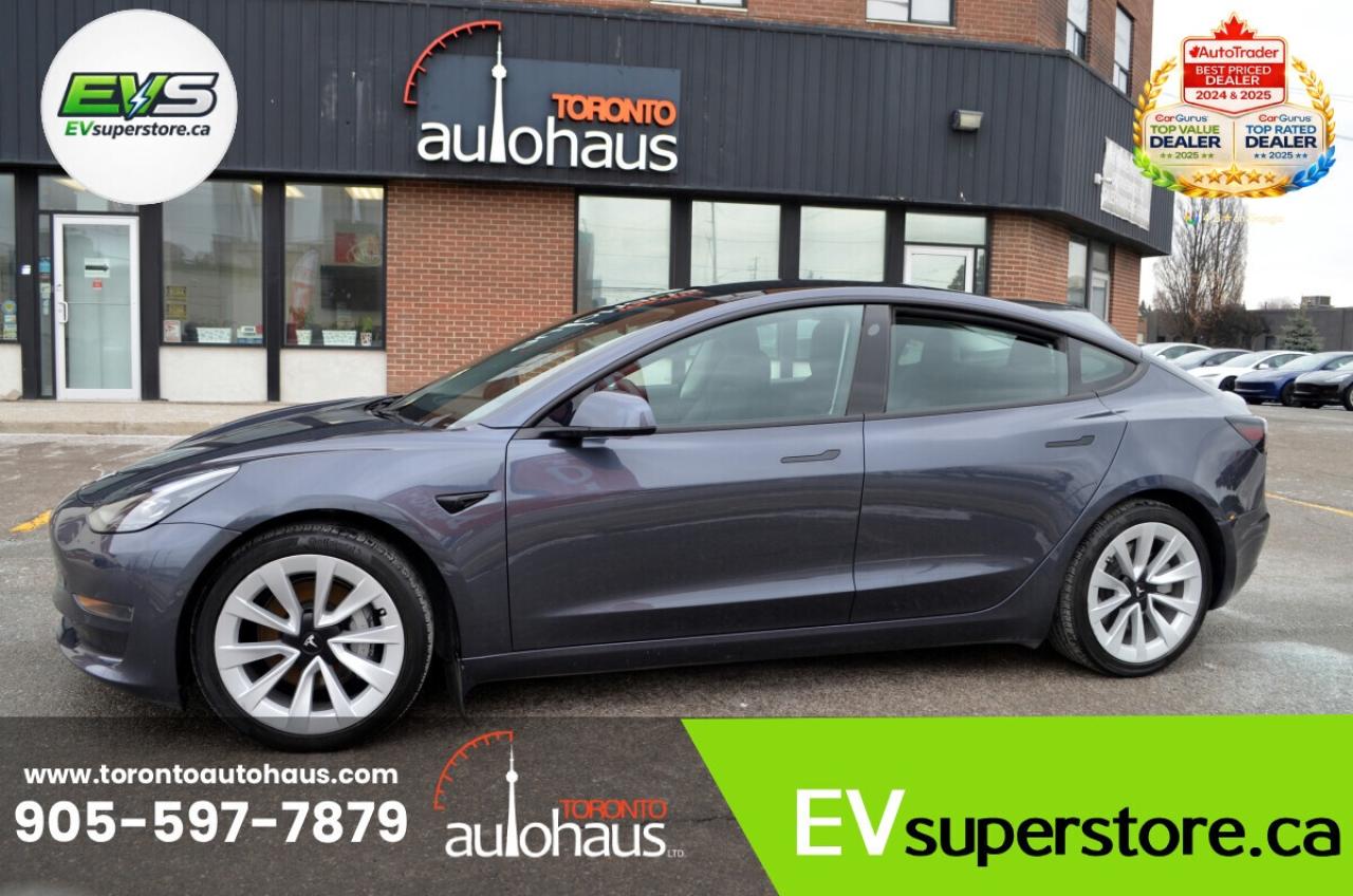 2022 Tesla Model 3 LFP I OVER 100 TESLAS I EVSUPERSTORE.CA Photo