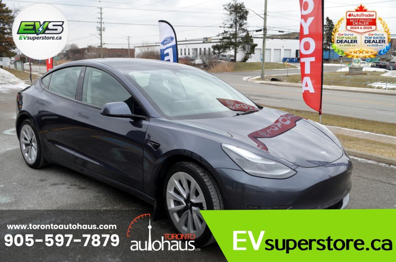 2022 Tesla Model 3 LFP I OVER 100 TESLAS I EVSUPERSTORE.CA Photo