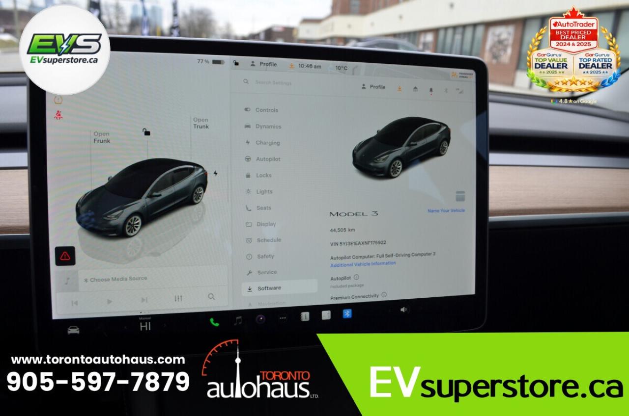 2022 Tesla Model 3 LFP I OVER 100 TESLAS I EVSUPERSTORE.CA Photo