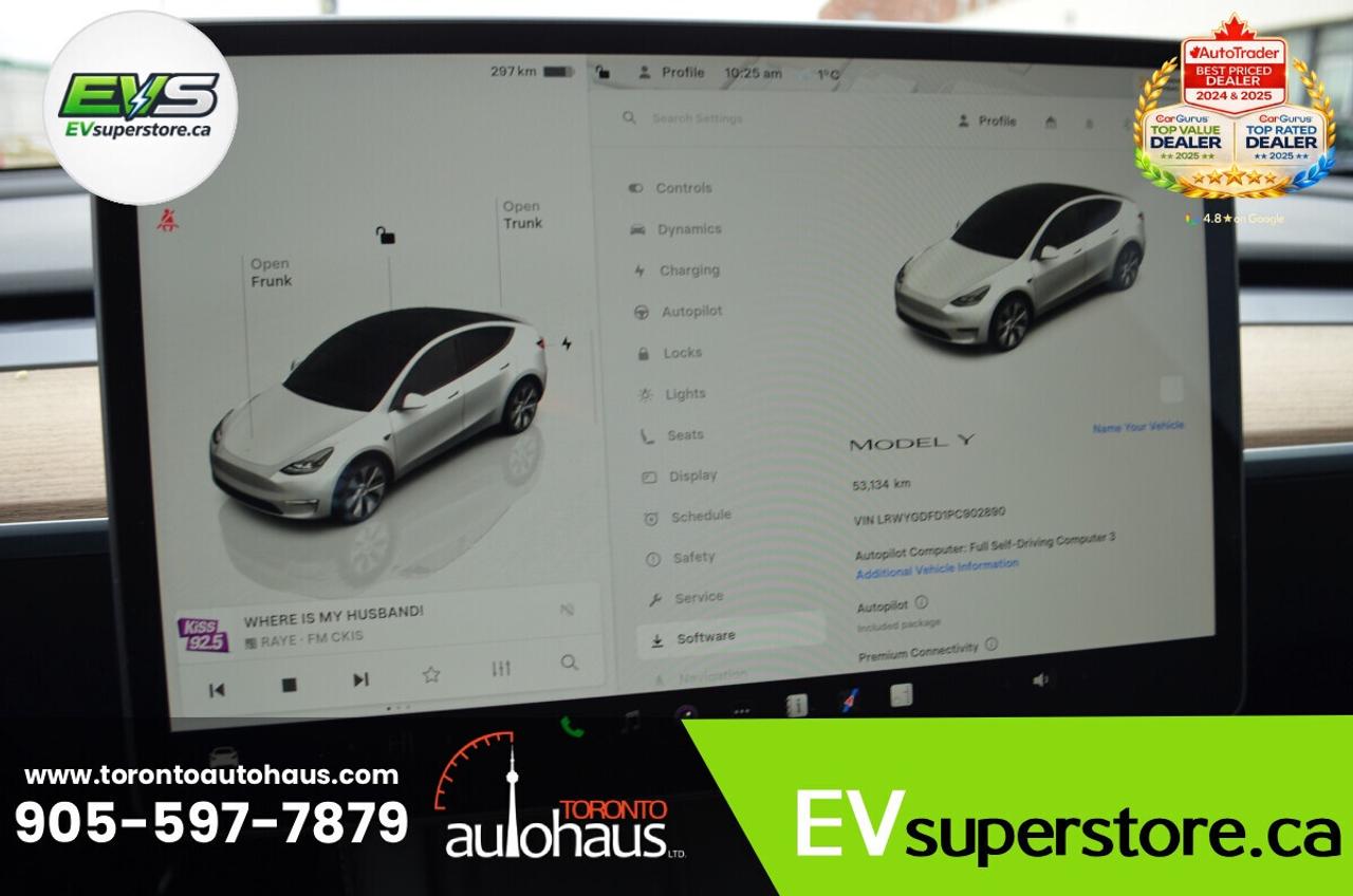 2023 Tesla Model Y LFP I OVER 100 TESLAS I EVSUPERSTORE.CA Photo