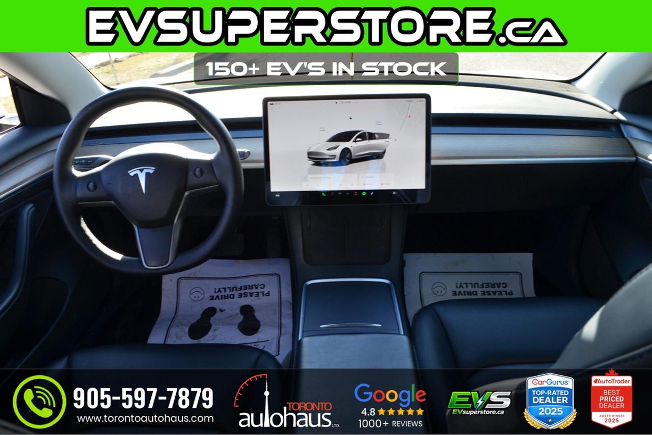2022 Tesla Model 3 LFP I OVER 100 TESLAS I EVSUPERSTORE.CA Photo