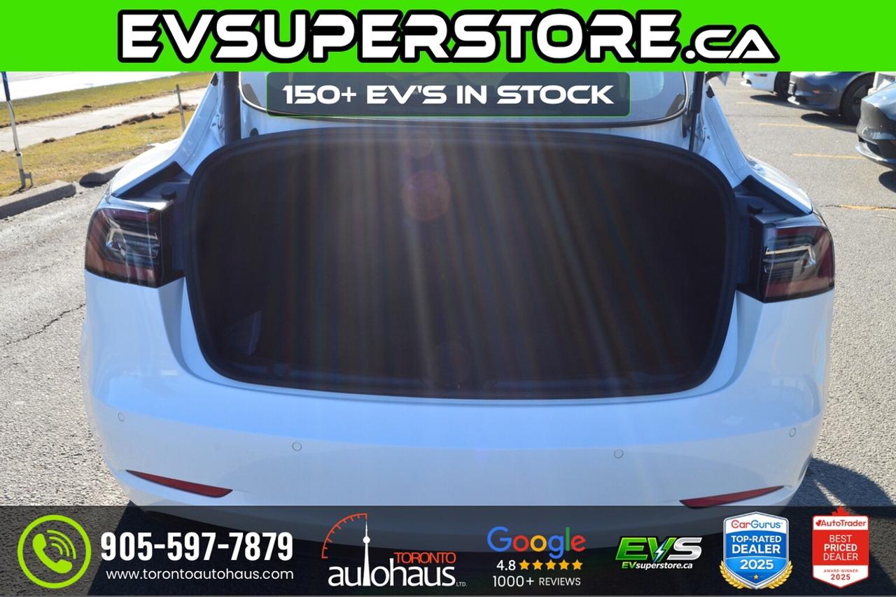 2022 Tesla Model 3 LFP I OVER 100 TESLAS I EVSUPERSTORE.CA Photo