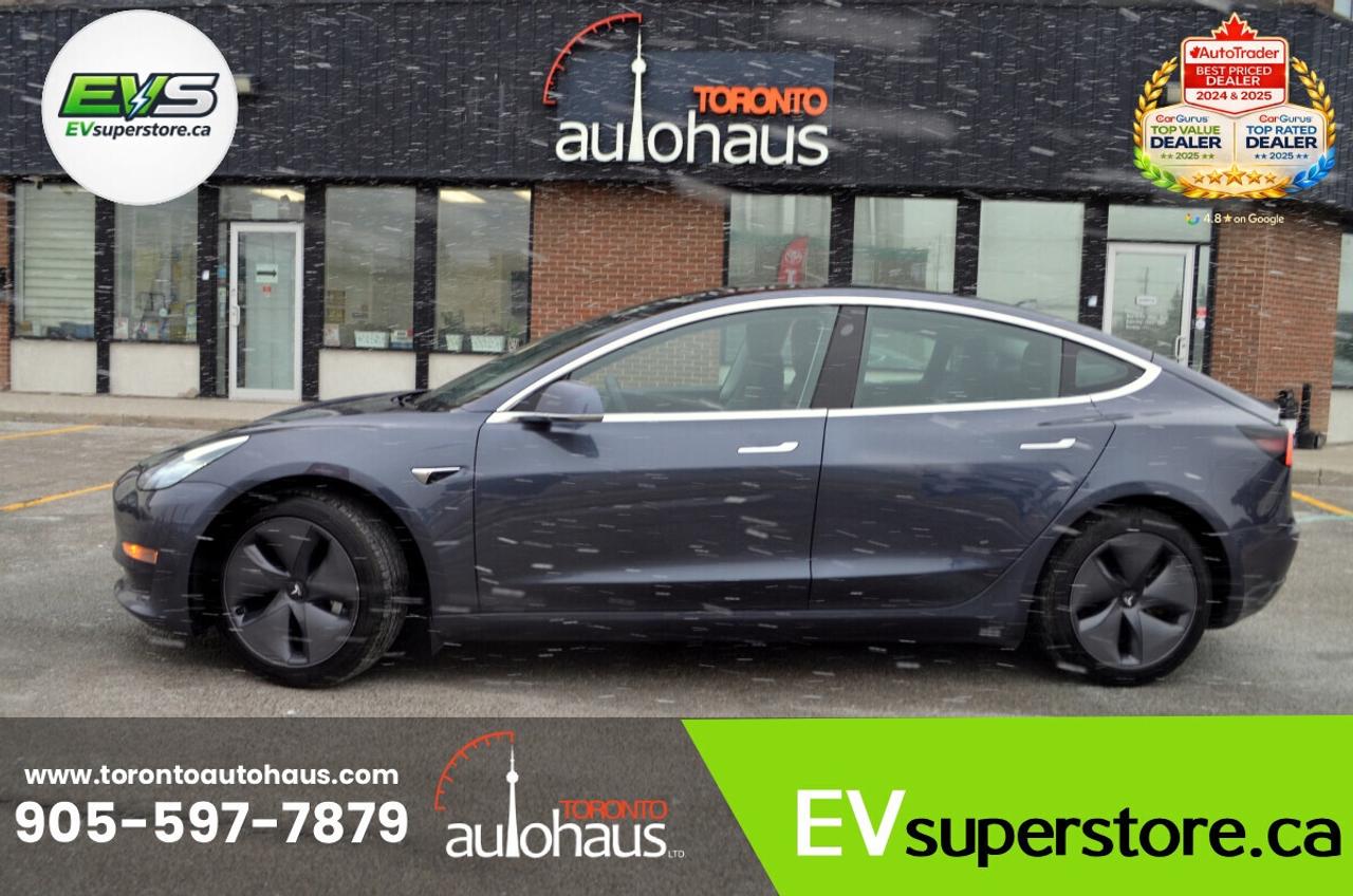 2020 Tesla Model 3 SR+ I OVER 100 TESLAS EVSUPERSTORE.CA Photo