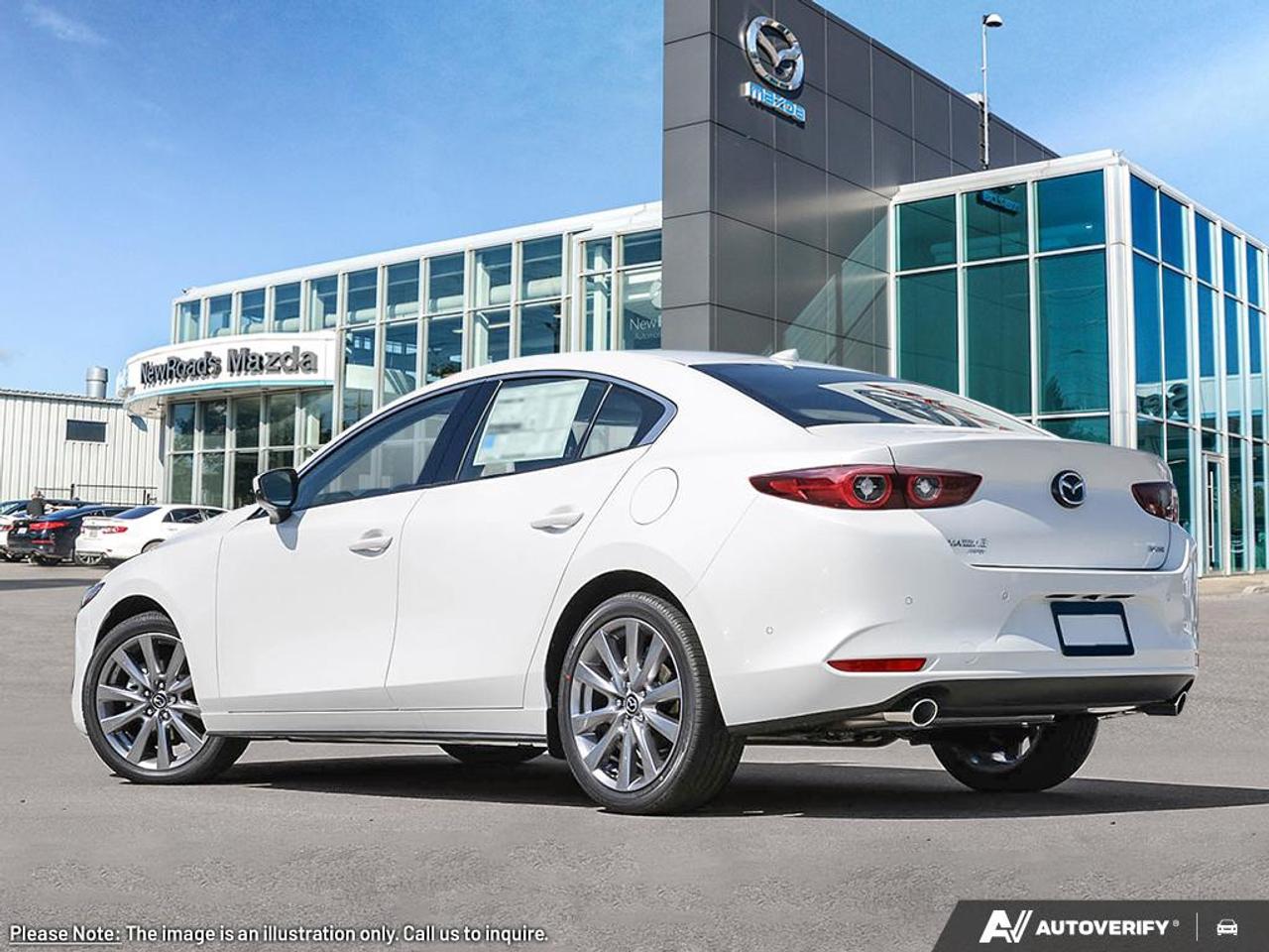 2025 Mazda 3 GT (A6) 4dr i-ACTIV All-Wheel Drive Sedan Photo3