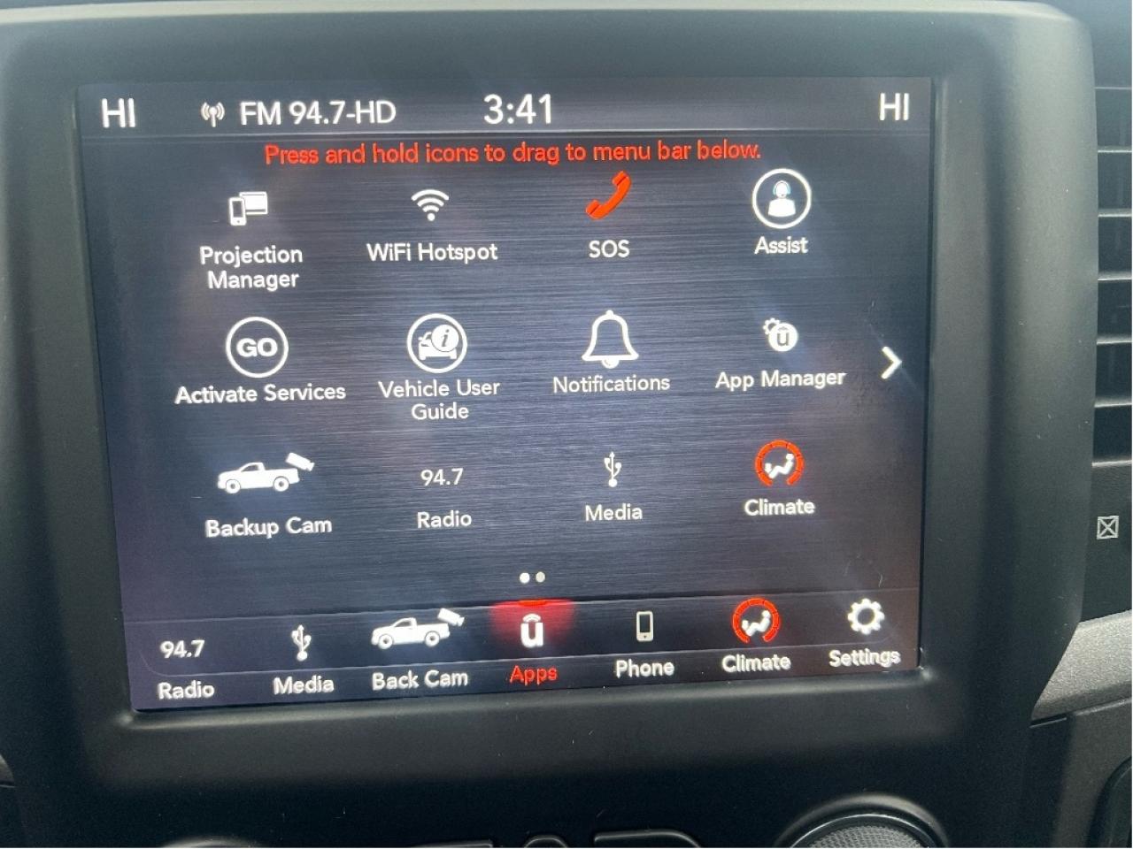 2019 RAM 1500 Classic Express Night Crew 4x4 V8 *HITCH *BIG SCREEN Photo