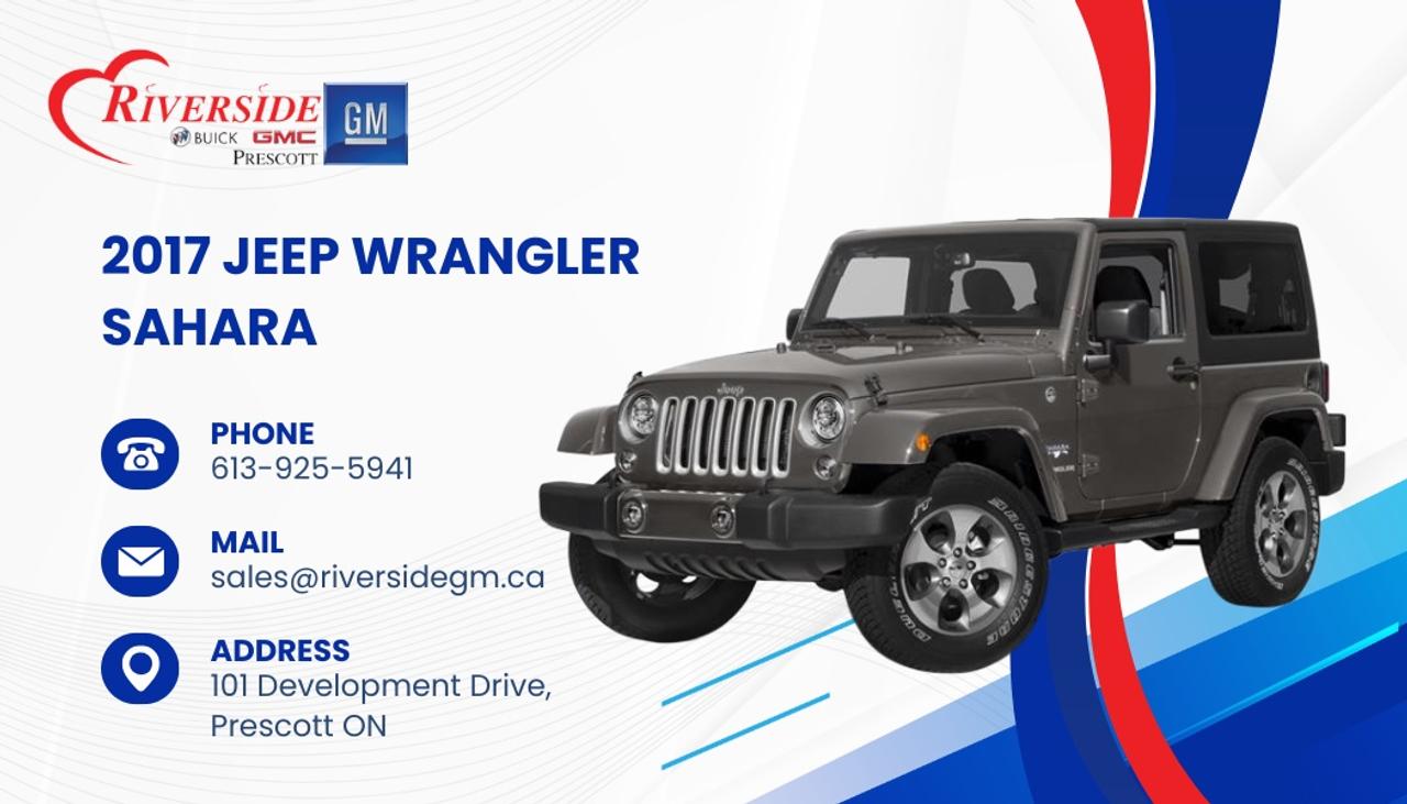 2017 Jeep Wrangler Sahara 2dr 4x4 Photo0
