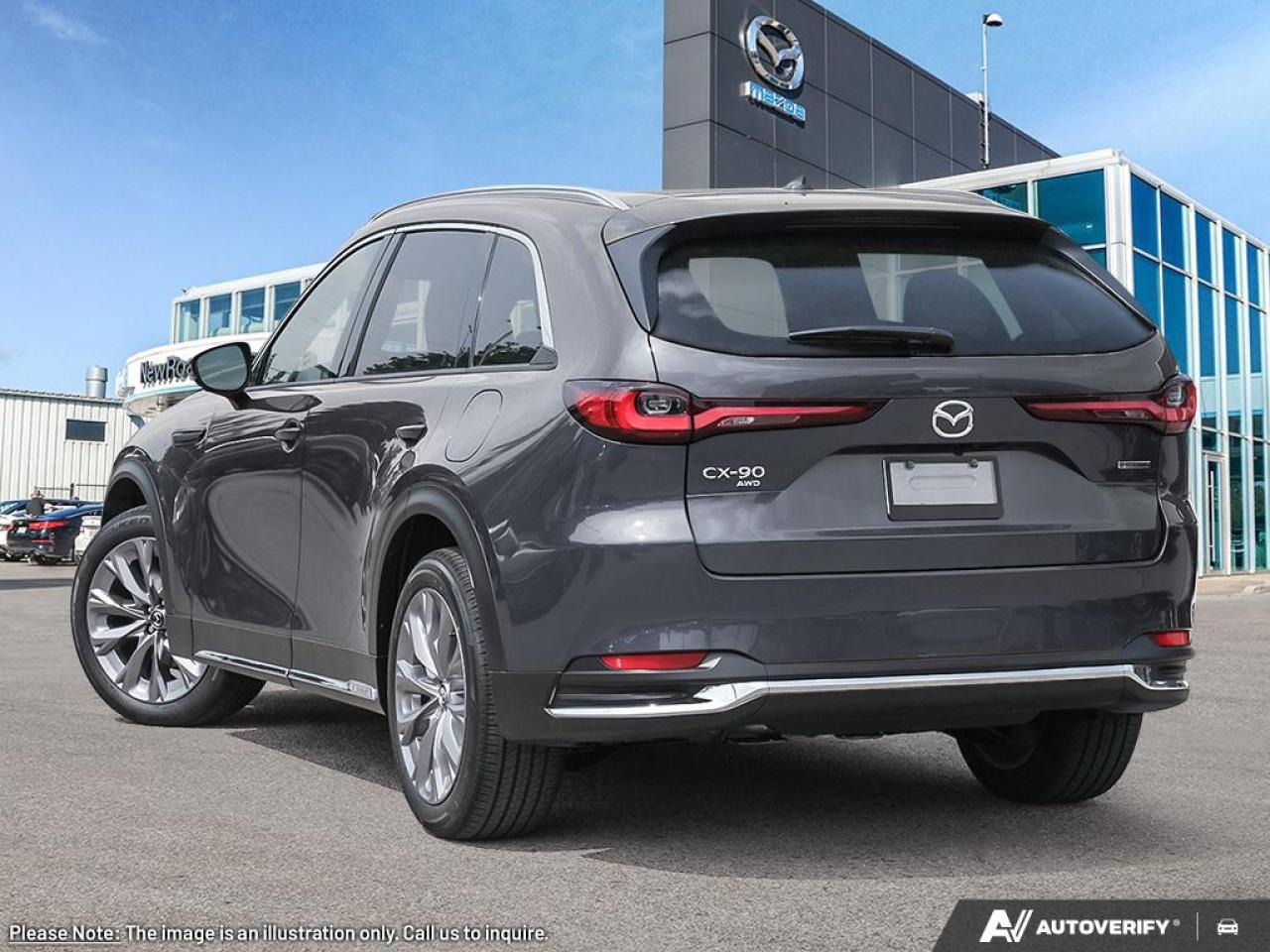 2025 Mazda CX-90 MHEV GT 4dr i-ACTIV All-Wheel Drive Sport Utility Photo
